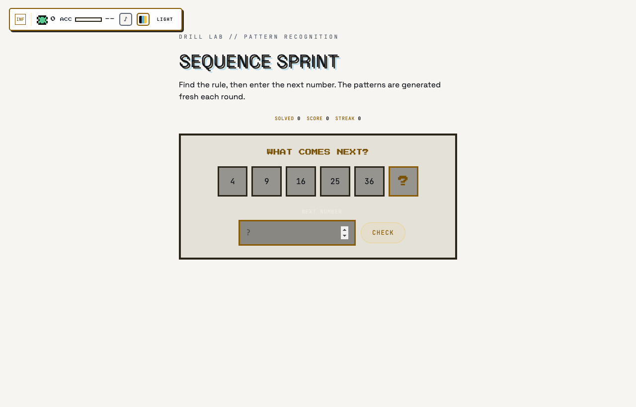 Sequence Sprint in play on Outcry